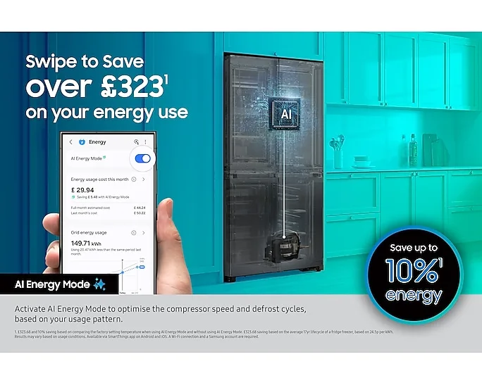 Samsung Bespoke AI 4 Door French Door Refrigerator SpaceMax 674L - Image 5