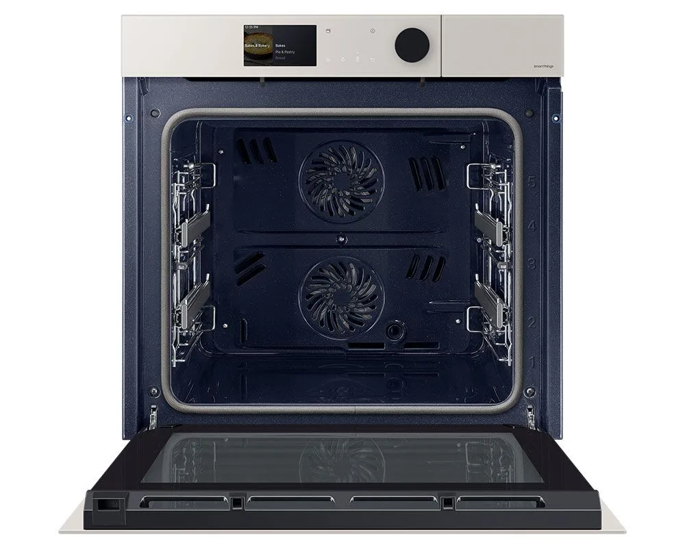 Samsung Series 7 NV7B7970CAA Dual Cook Steam Oven with Auto Open Door – Satin Beige - Image 4