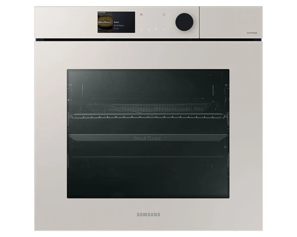 Samsung Series 7 NV7B7970CAA Dual Cook Steam Oven with Auto Open Door – Satin Beige