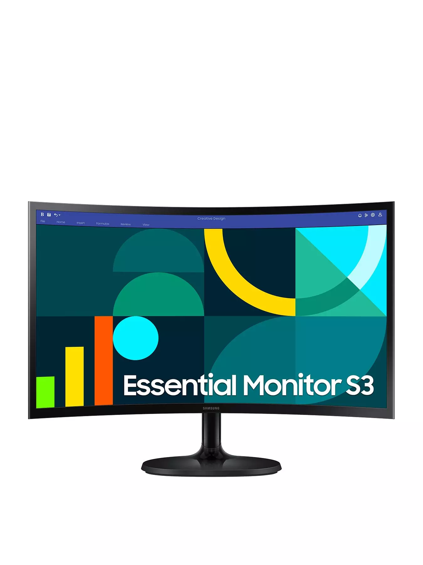 Samsung 24" S36GD FHD Curved Monitor - Image 2