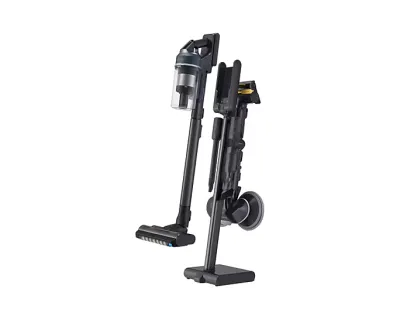 Samsung Jet™ 95 Pro Cordless Stick Vacuum Cleaner, Max 210W Suction Power with Spray Spinning Sweeper – Midnight Blue