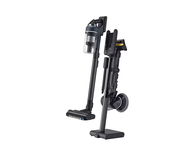 Samsung Jet™ 95 Pro Cordless Stick Vacuum Cleaner, Max 210W Suction Power with Spray Spinning Sweeper – Midnight Blue