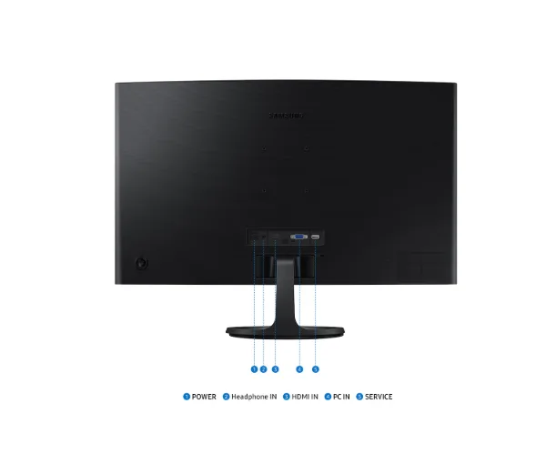 Samsung 27" S36GD Full HD Curved Monitor | 100Hz & 1800R Curvature - Image 3