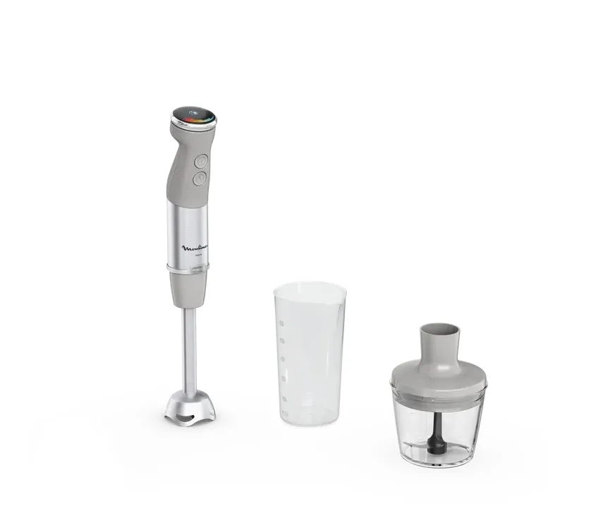 Moulinex Quickchef+ Hand Blender 1000W - Grey (DD672B10/870)