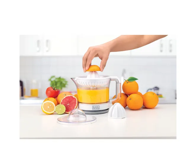 Black+Decker 25W Citrus Juicer 600ml (CJ675-B5) - Image 3