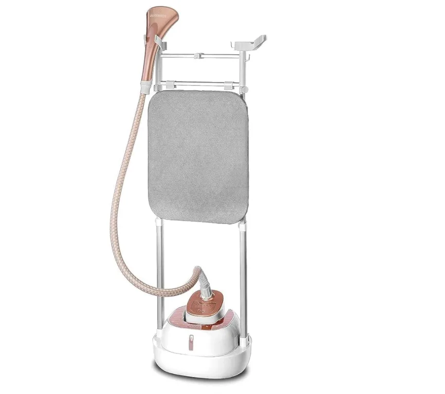 Black+Decker 2000W Garment Steamer GSTD2075-B5 | 2L Tank & Ironing Board