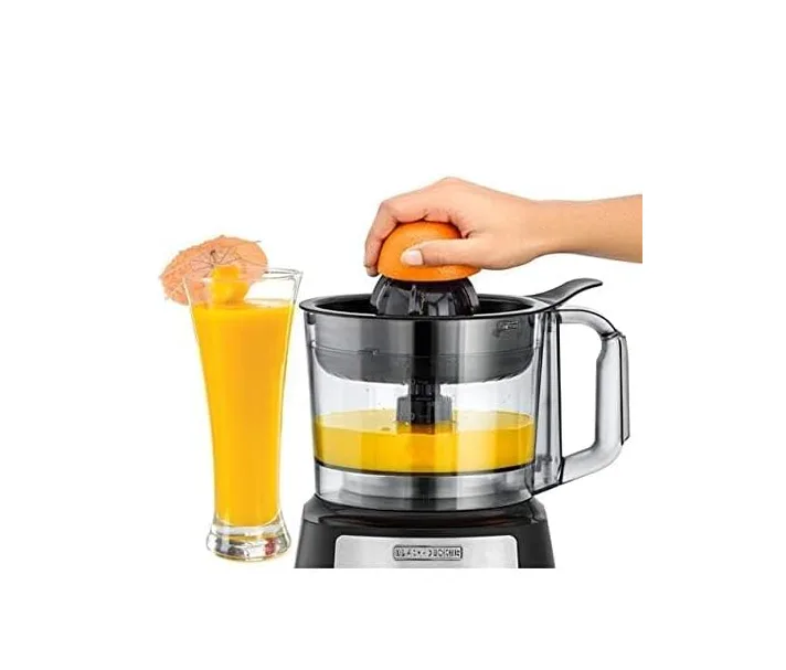 Black+Decker 600W 6-in-1 Food Processor (FX650-B5) | 29 Functions & 1.5L Bowl