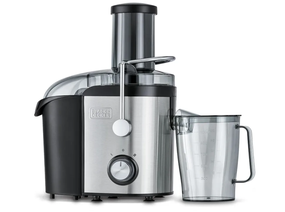 Black+Decker 800W Juice Extractor JE800-B5 | 75mm XL Feeding Chute