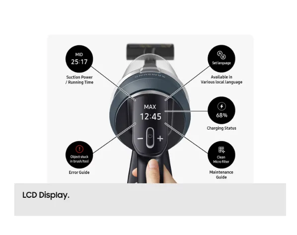 Samsung Bespoke AI Jet Lite Complete Extra Cordless Vacuum (VS80F28DES/EU) - Image 4