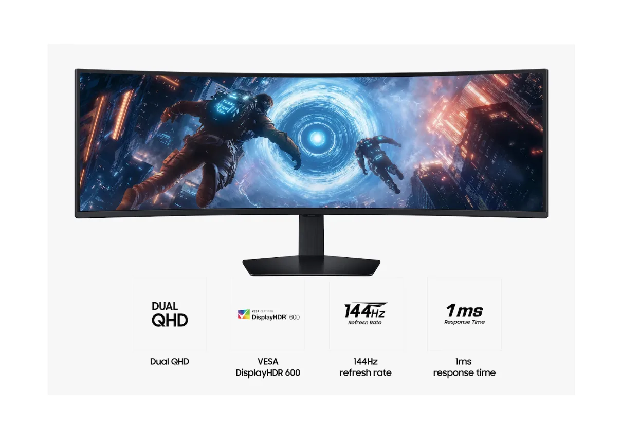 49" Odyssey G9 G91F DQHD 144Hz Gaming Monitor