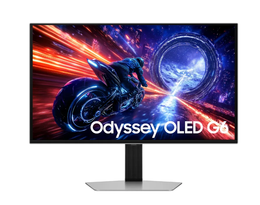 SAMSUNG 27" Odyssey OLED G6 (G60SF) 500Hz Gaming Monitor