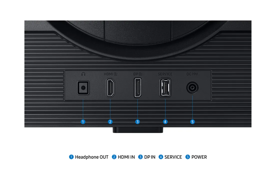 Samsung 27" Odyssey G6 G60F QHD 350Hz Gaming Monitor - Image 3