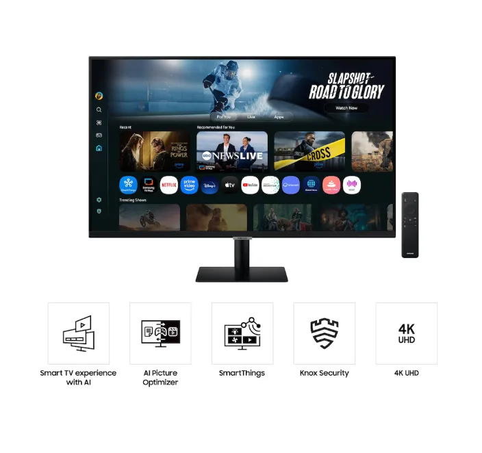 Samsung 32" M70F UHD Smart Monitor