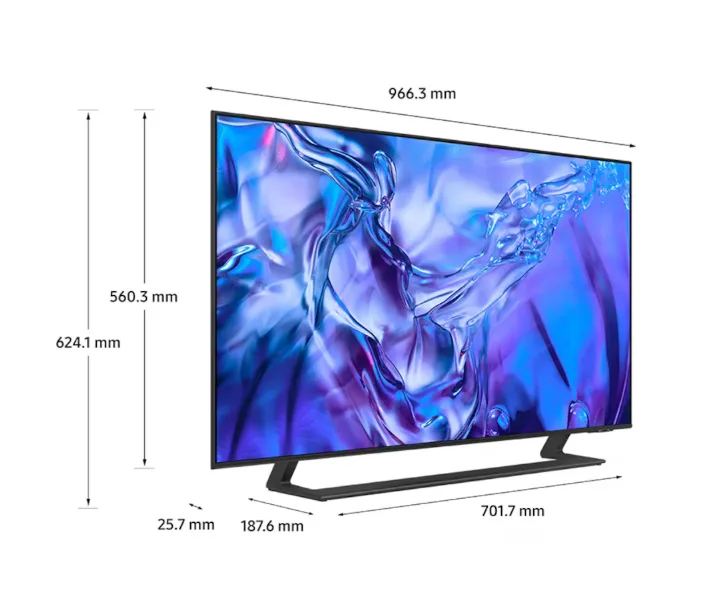 SAMSUNG 43" DU8500 Crystal UHD 4K Smart TV