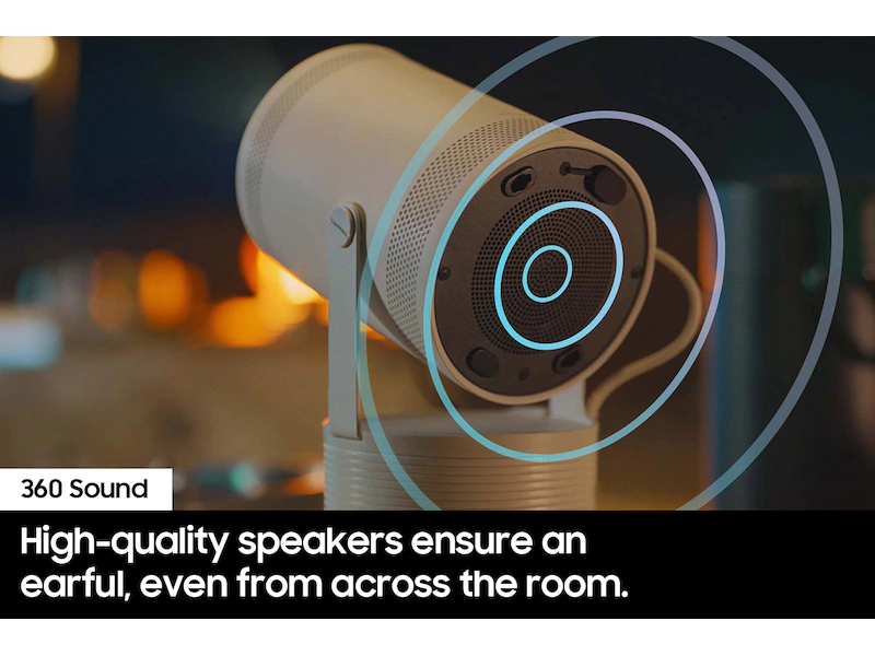 Samsung The Freestyle 2nd Gen – Smart Portable Projector with Gaming Hub (SP-LFF3CLAXXZA) (OPEN BOX) - Image 5