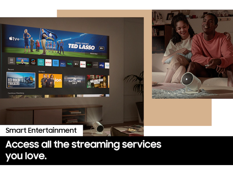 Samsung The Freestyle 2nd Gen – Smart Portable Projector with Gaming Hub (SP-LFF3CLAXXZA) (OPEN BOX) - Image 7