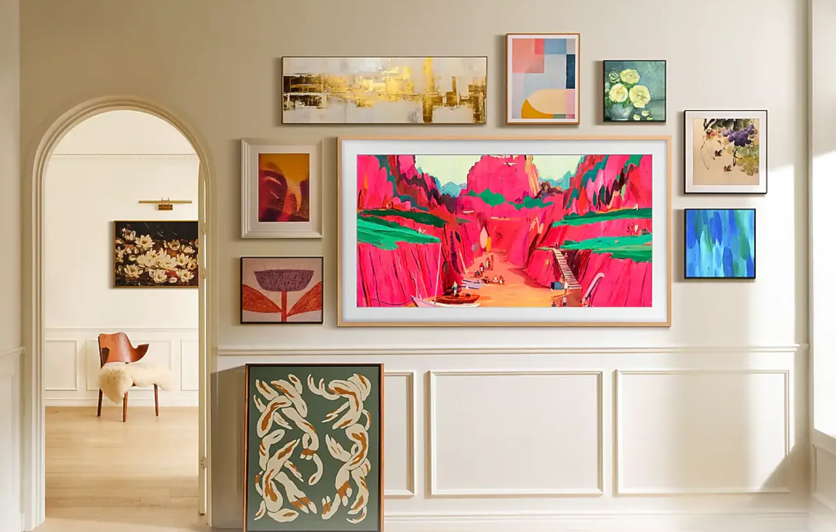 SAMSUNG 85" The Frame Pro Neo QLED 4K Vision AI Smart TV (2025)