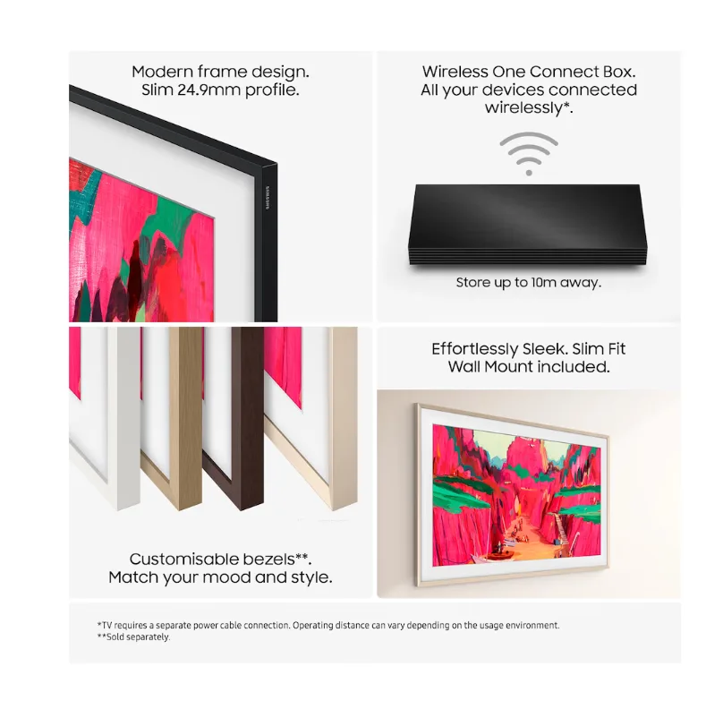 SAMSUNG 85" The Frame Pro Neo QLED 4K Vision AI Smart TV (2025)