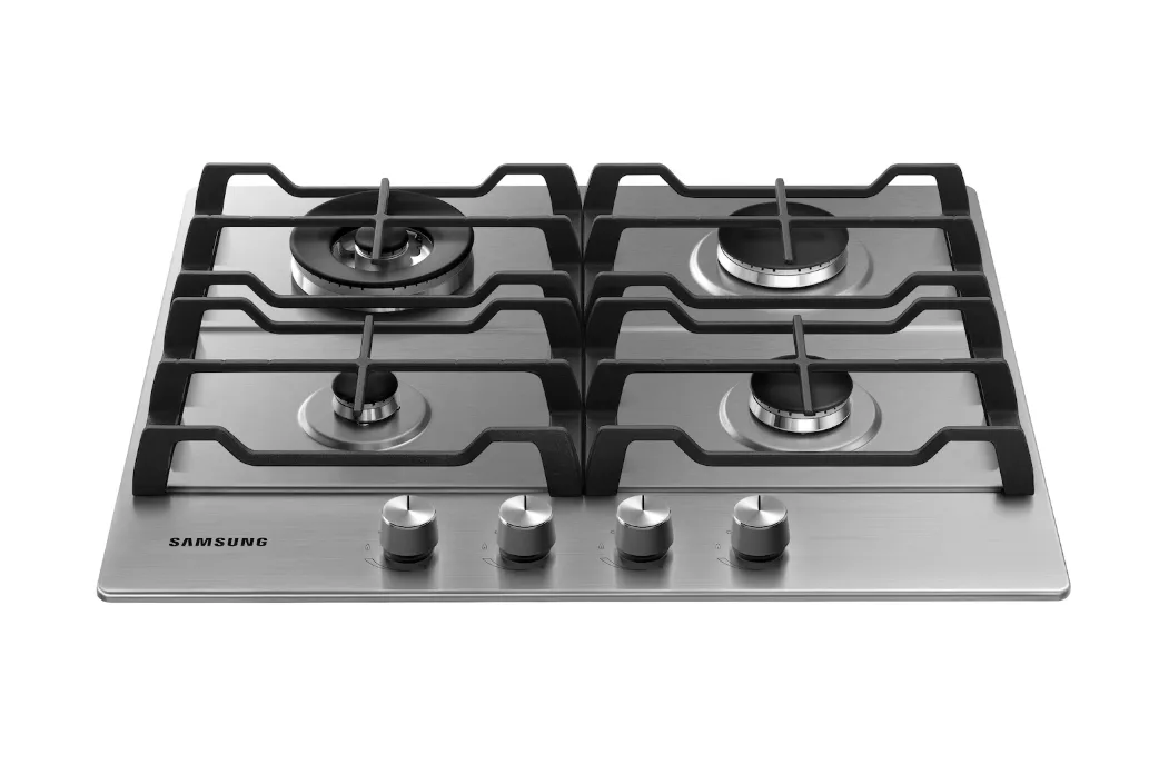 SAMSUNG Series 3 60cm 4-Burner Built-in Stainless Steel Gas Cooktop