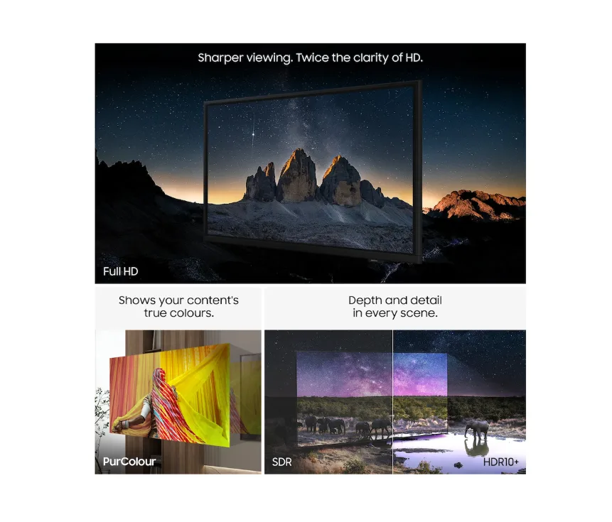 Samsung 24" F6000 Full HD Smart HDR LED TV (2025)