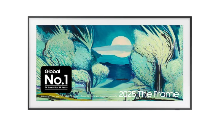 SAMSUNG 50” The Frame QLED 4K Vision AI Smart TV (2025)