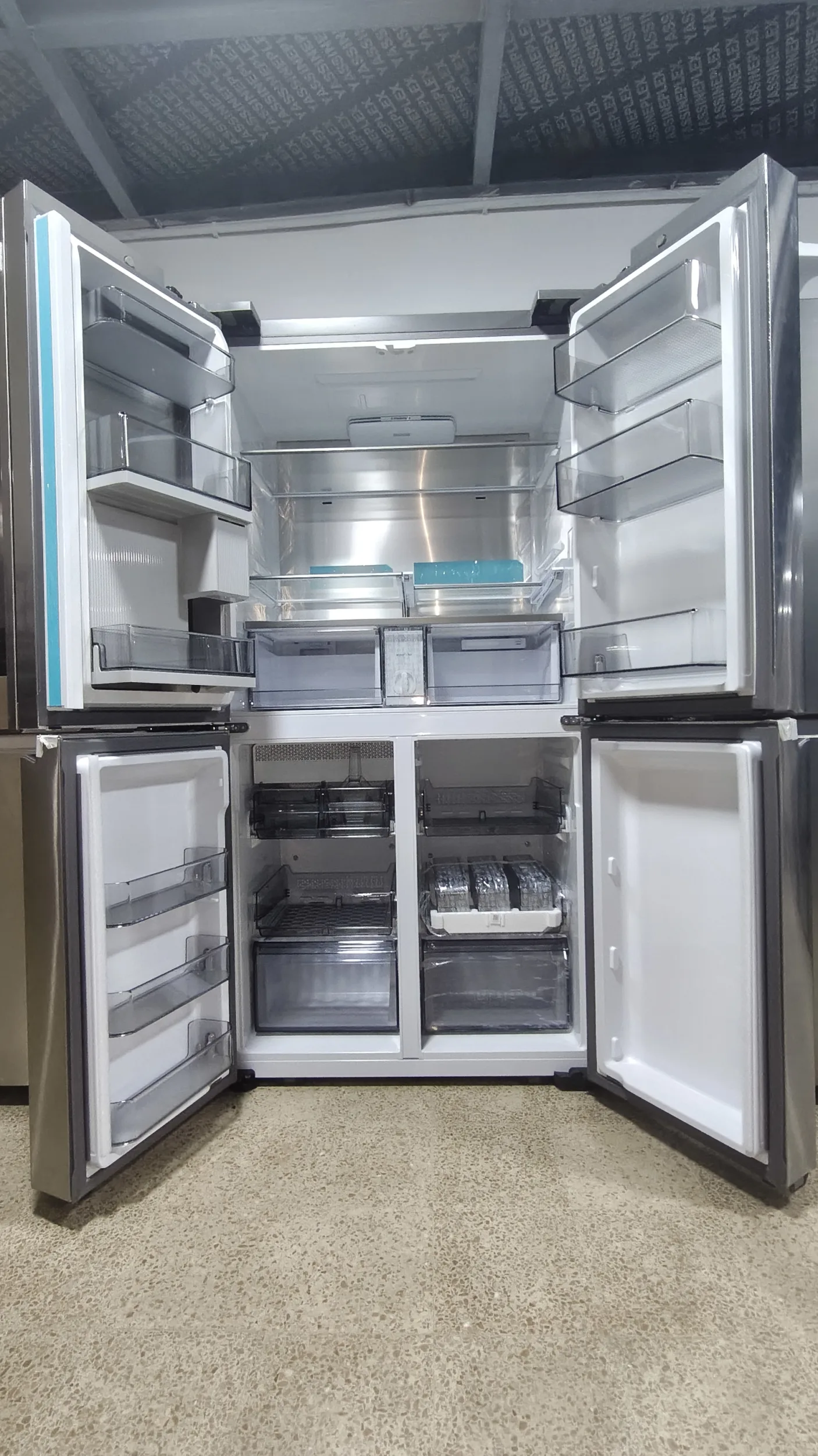 SAMSUNG RF65 5DOORS STAINLESS - Image 3
