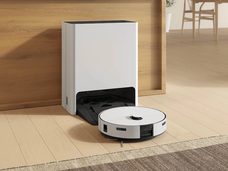Samsung Bespoke Jet Bot™ Combo AI+ 3-in-1 Cleaning  Robot Vacuum Cleaner - Satin Grey - Image 8